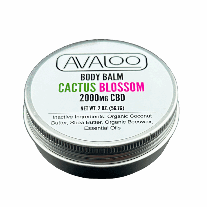 cbd balm cactus blossom