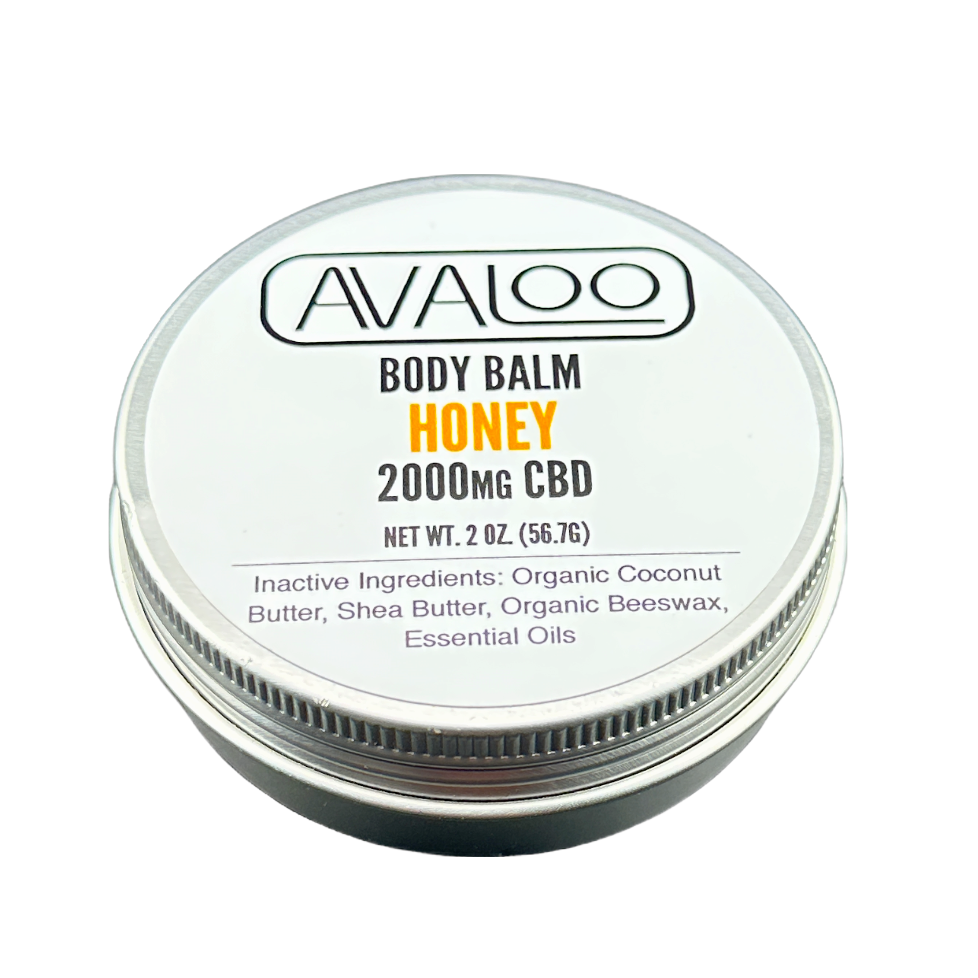 CBD Body Balm 2000mg - Honey from Avaloo cbd balm honey
