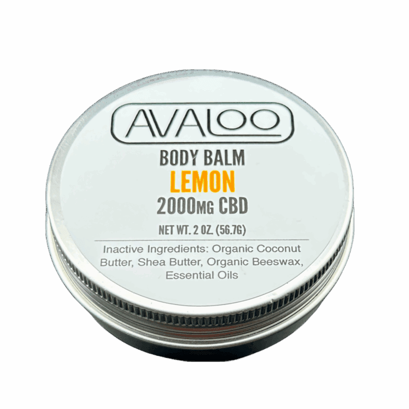 cbd balm lemon
