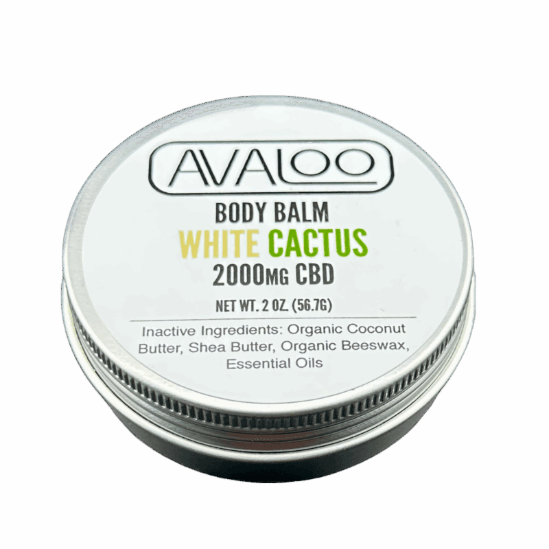 cbd balm white cactus