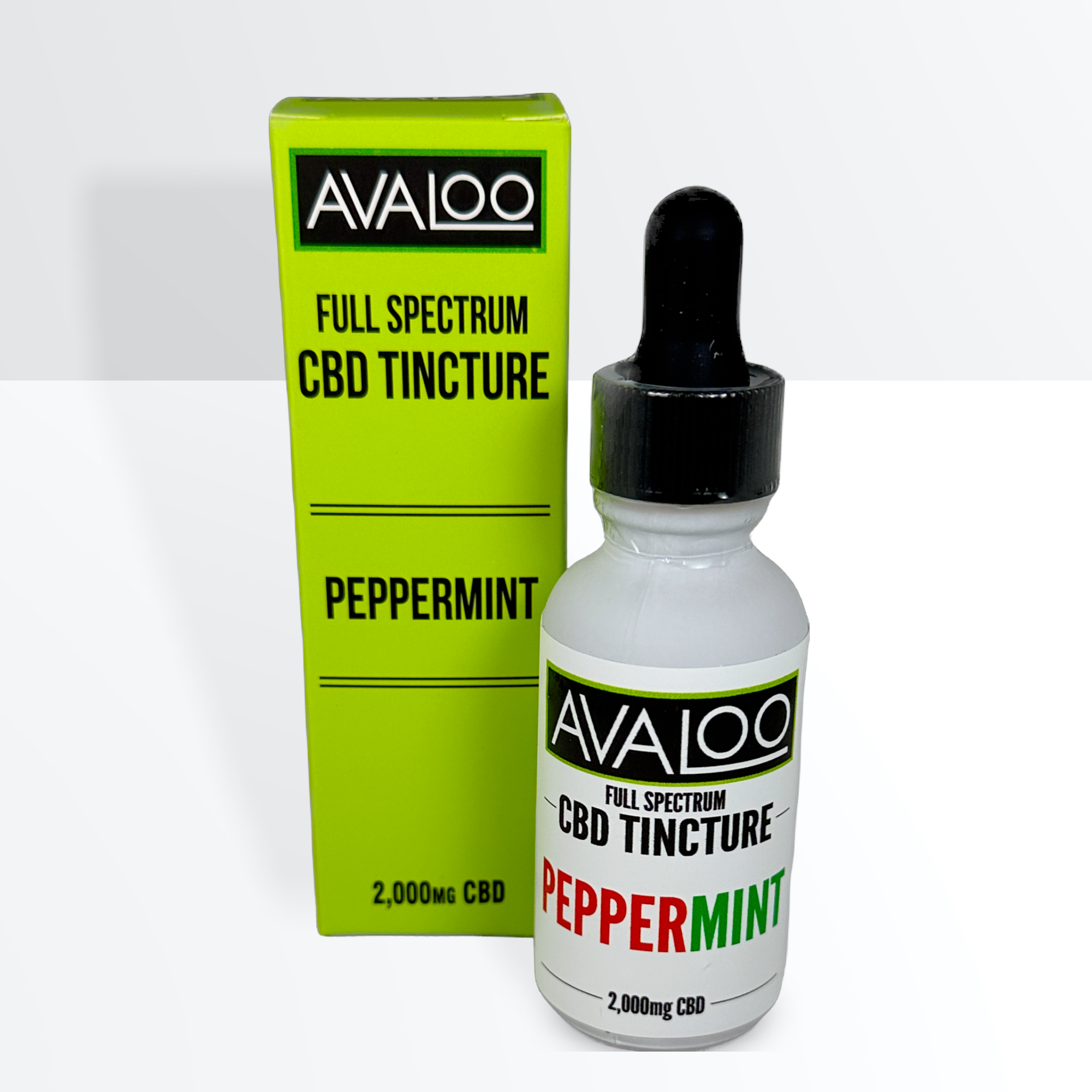 CBD Tincture 2000mg - Peppermint from Avaloo cbd tincture 2000mg peppermint