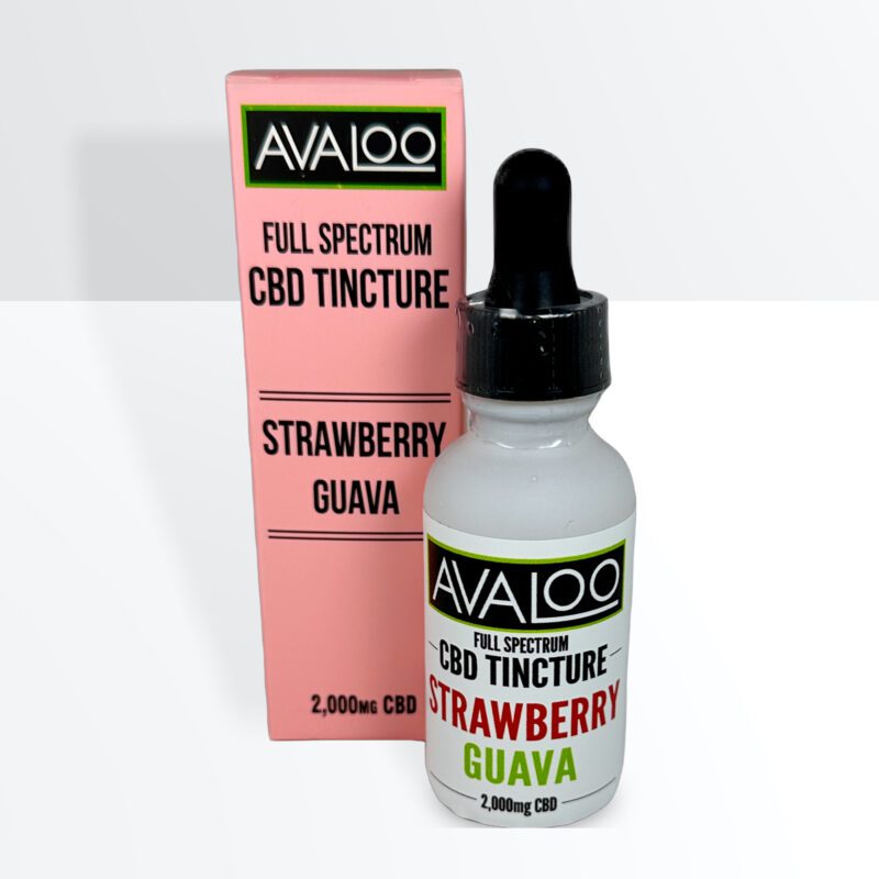 cbd tincture 2000mg strawberry guava