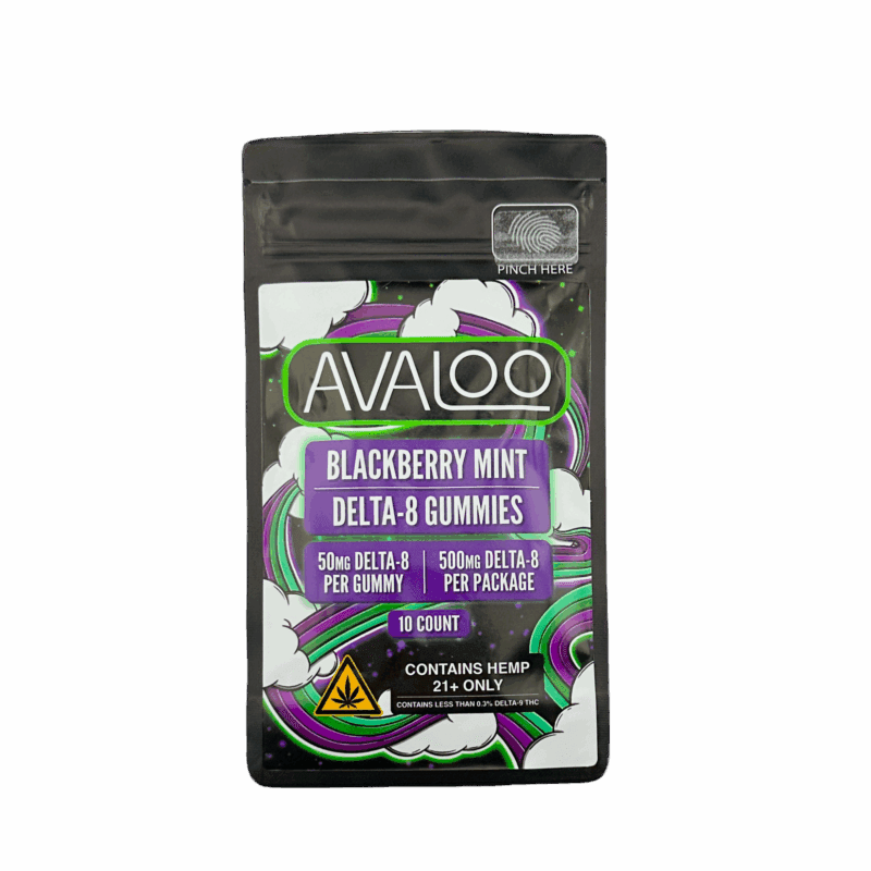 delta 8 gummy blackberry mint