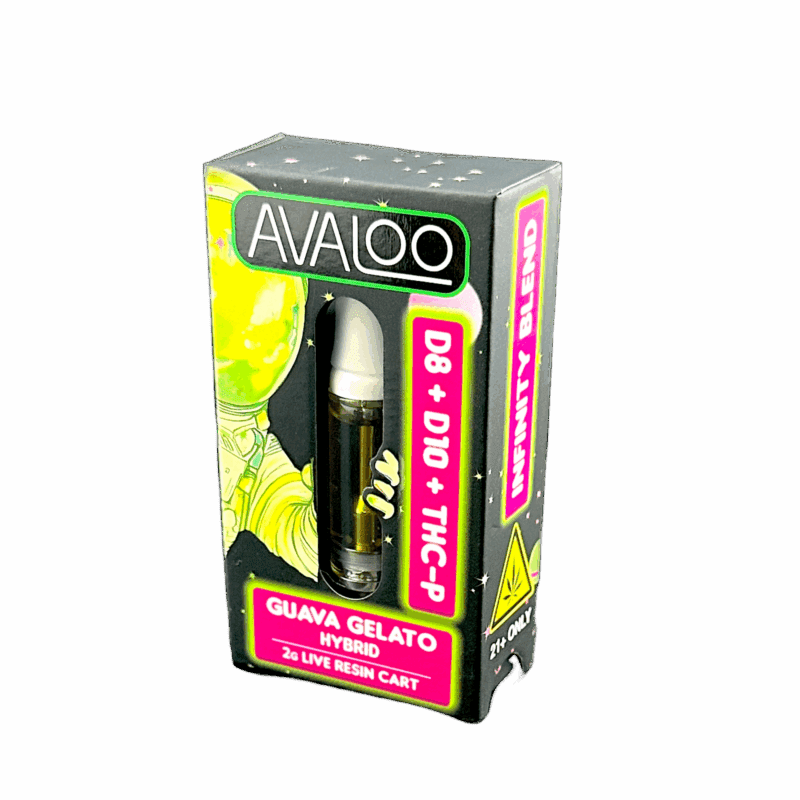 delta 8 infinity cartridge 2g guava gelato