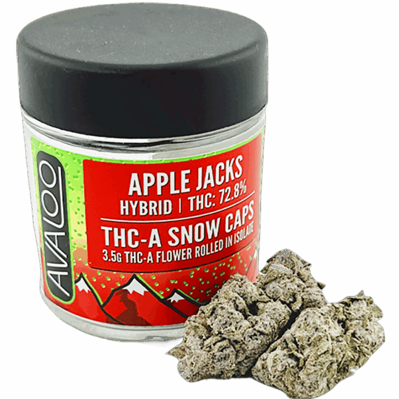 thc a snow caps apple jacks (hybrid)