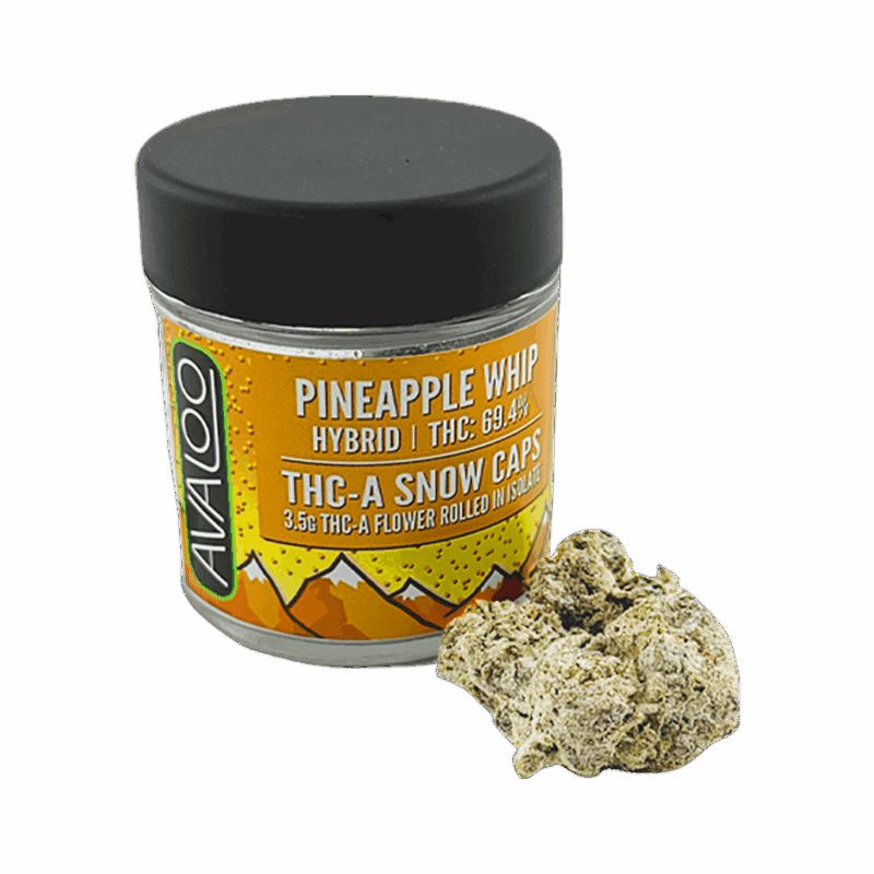 THC-A from Avaloo THC-A Snow Caps - Pineapple Whip (Hybrid)