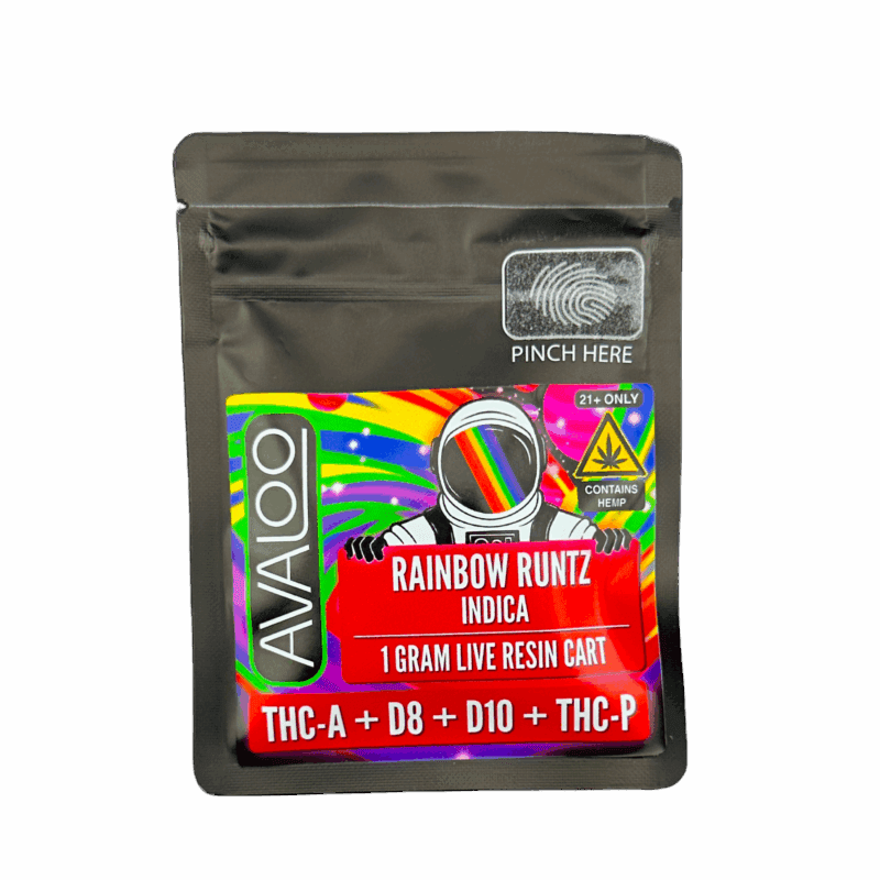 thc a cart rainbow runtz