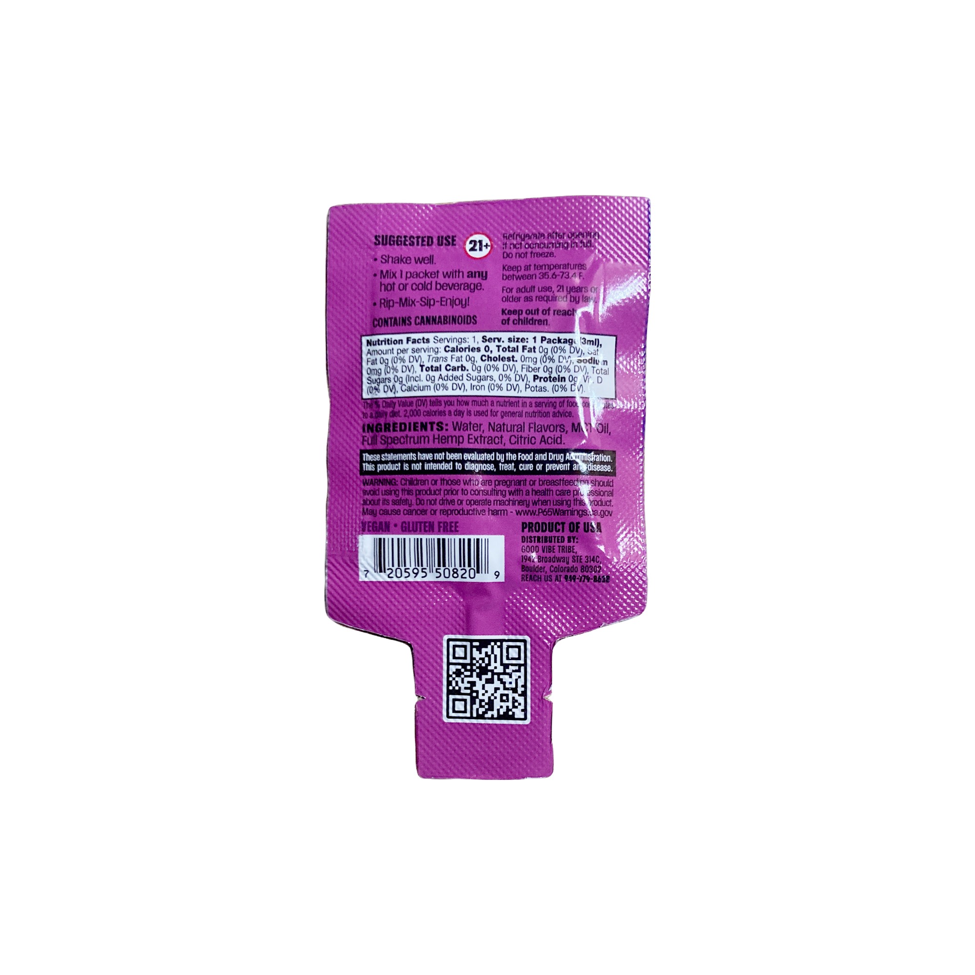 Delta 9 Drink Mix 10mg - Indica Blend from Avaloo Delta 9 Drink Mix 10mg - Indica Blend - Image 3