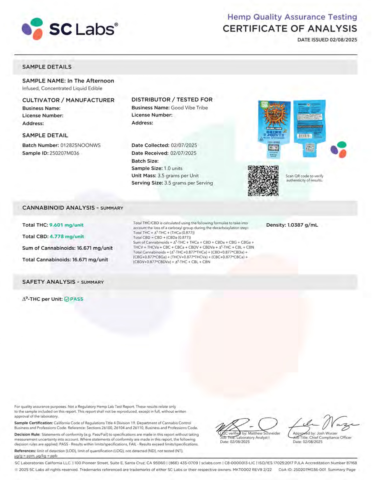 Delta 9 Drink Mix 10mg - Hybrid Blend from Avaloo Delta 9 Drink Mix 10mg - Hybrid Blend - Image 5