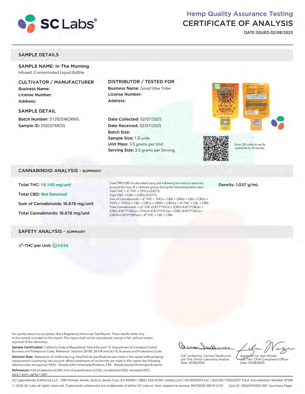 Delta 9 Drink Mix 10mg - Sativa Blend from Avaloo Delta 9 Drink Mix 10mg - Sativa Blend - Image 6