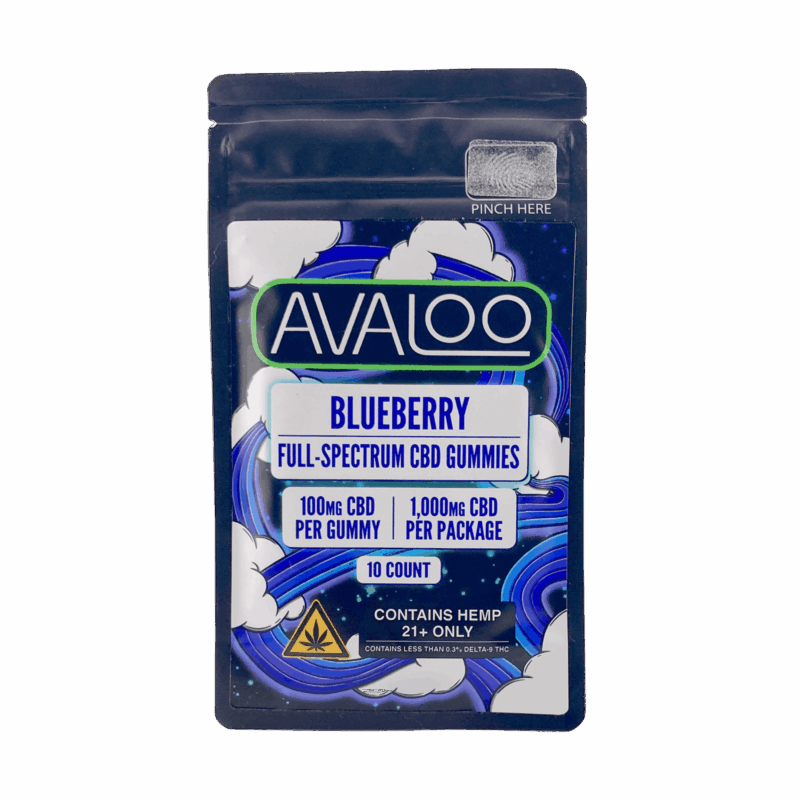 CBD Gummies 1000mg  - Blueberry