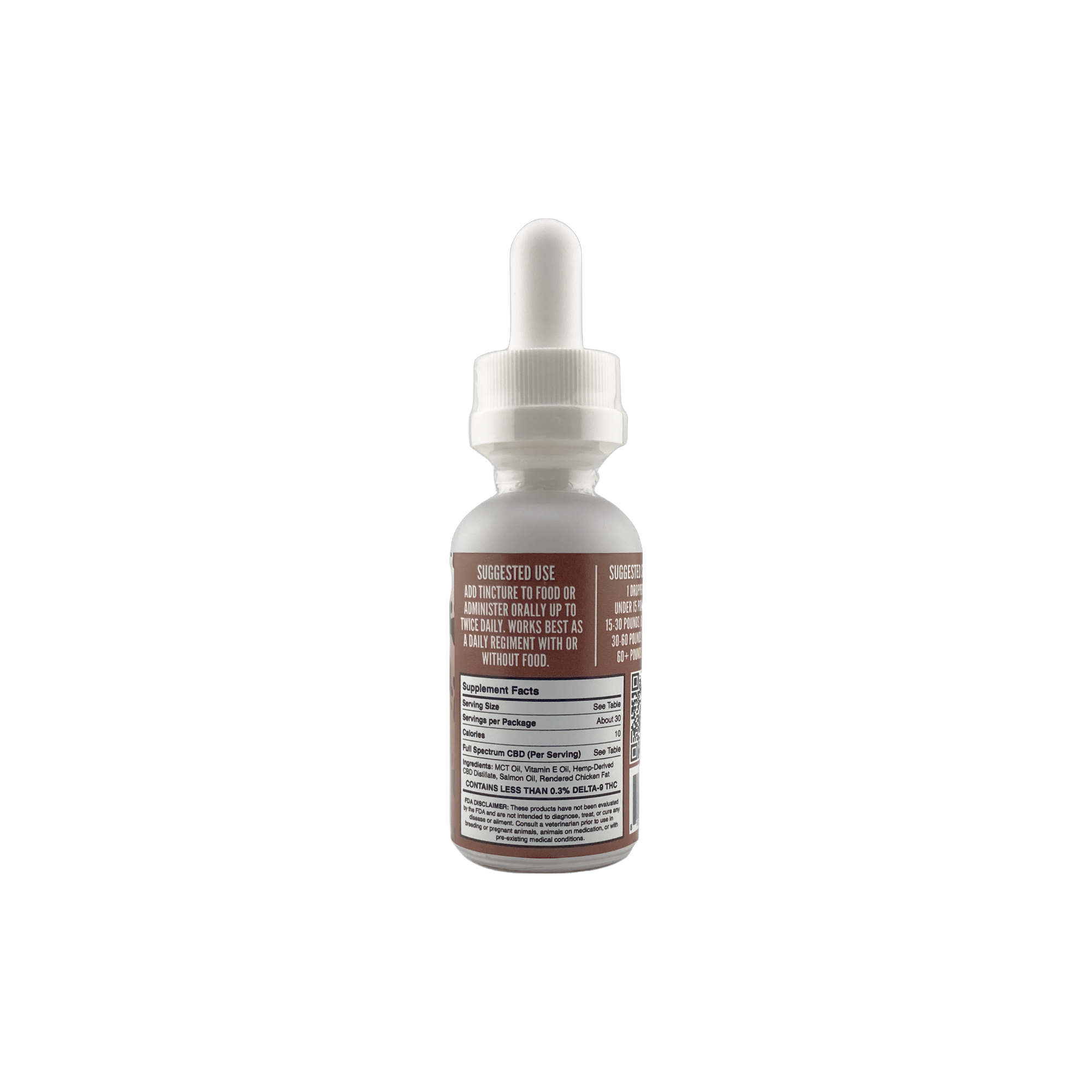 CBD Pet Tincture 300mg Chicken Flavor from Avaloo CBD Pet Tincture 300mg Chicken Flavor - Image 2