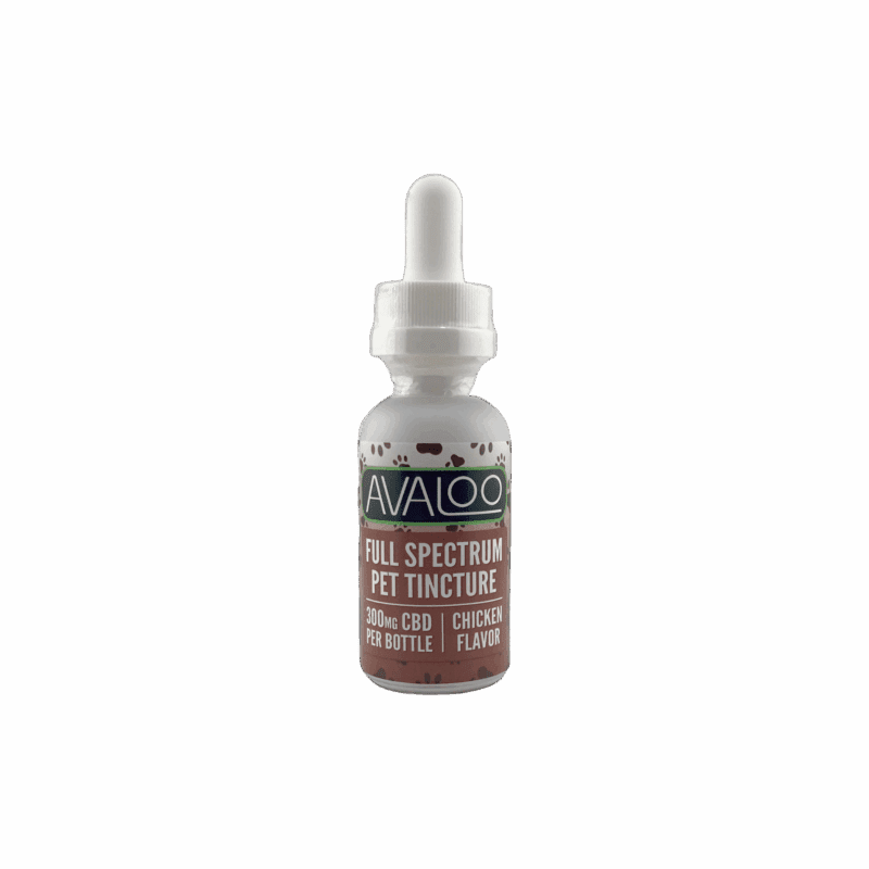 Home from Avaloo CBD Pet Tincture 300mg Chicken Flavor