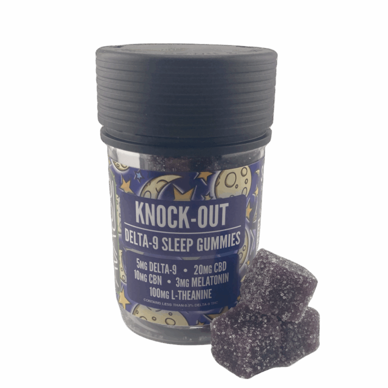 Home from Avaloo Delta 9 Knock Out Sleep Gummy