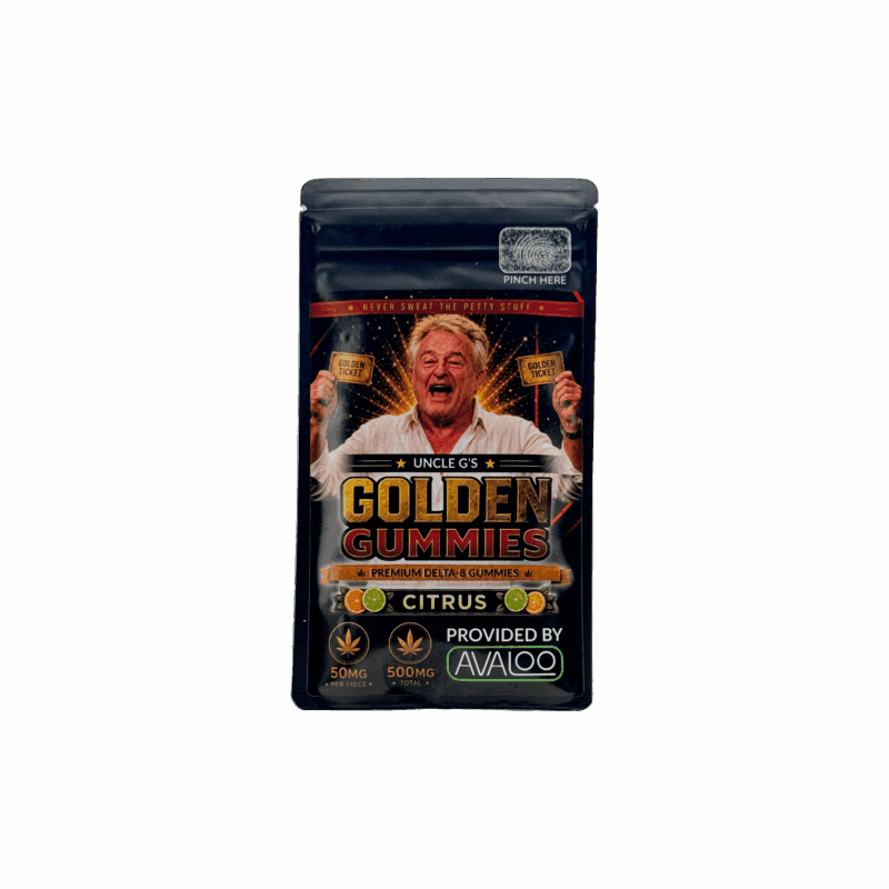Uncle G’s Golden Gummies – Delta 8 Citrus – 500mg