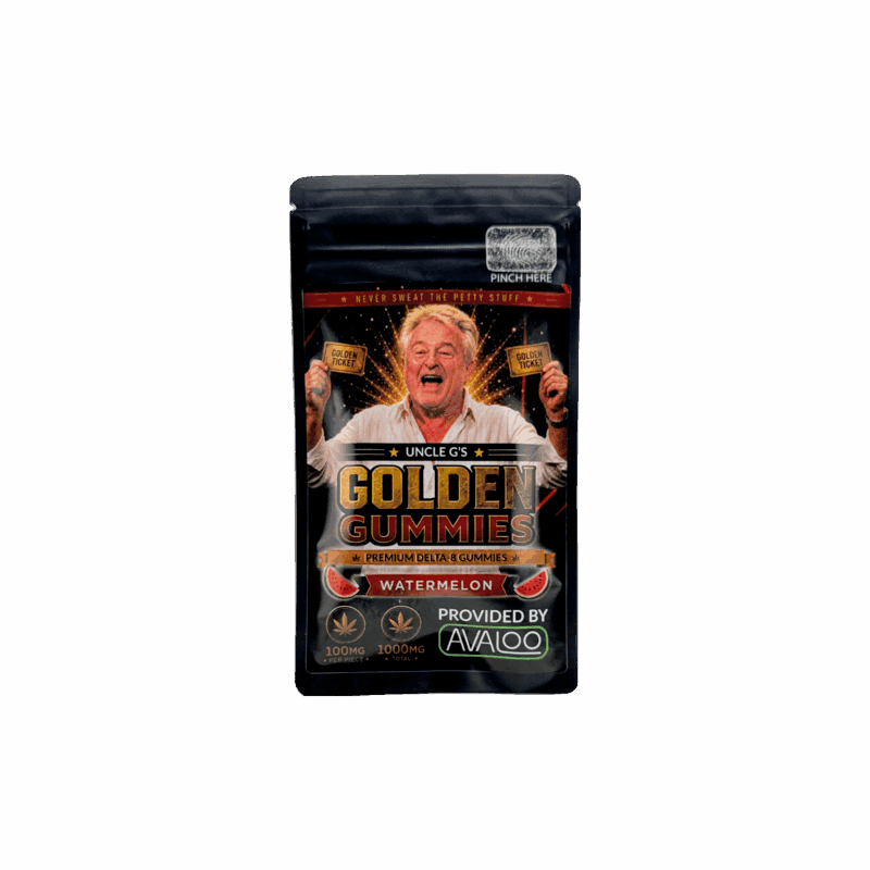 Uncle G’s Golden Gummies – Delta 8 Watermelon – 1000mg