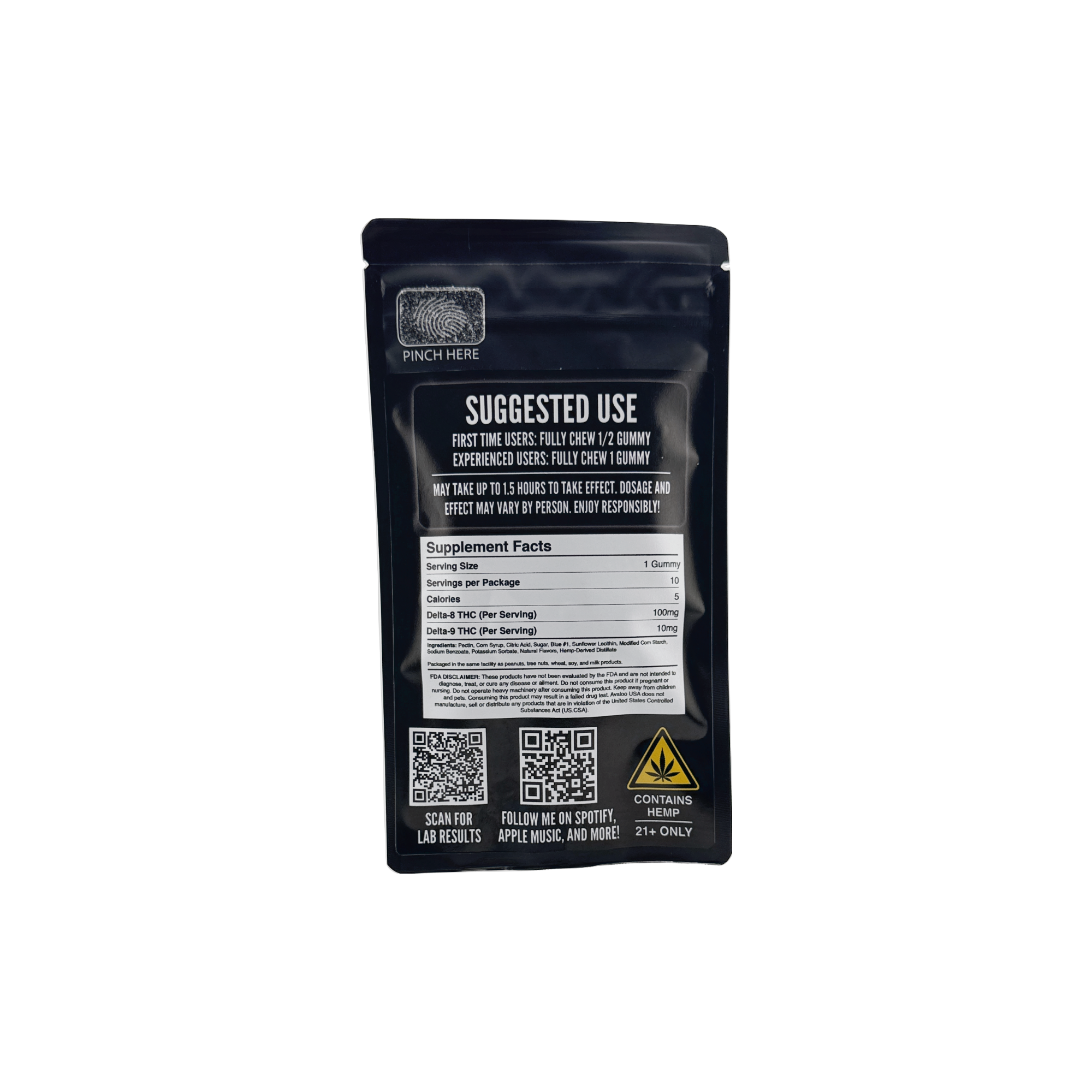 Uncle G’s Golden Gummies – Delta 8 Watermelon – 1000mg from Avaloo Uncle G’s Golden Gummies – Delta 8 Watermelon – 1000mg - Image 2